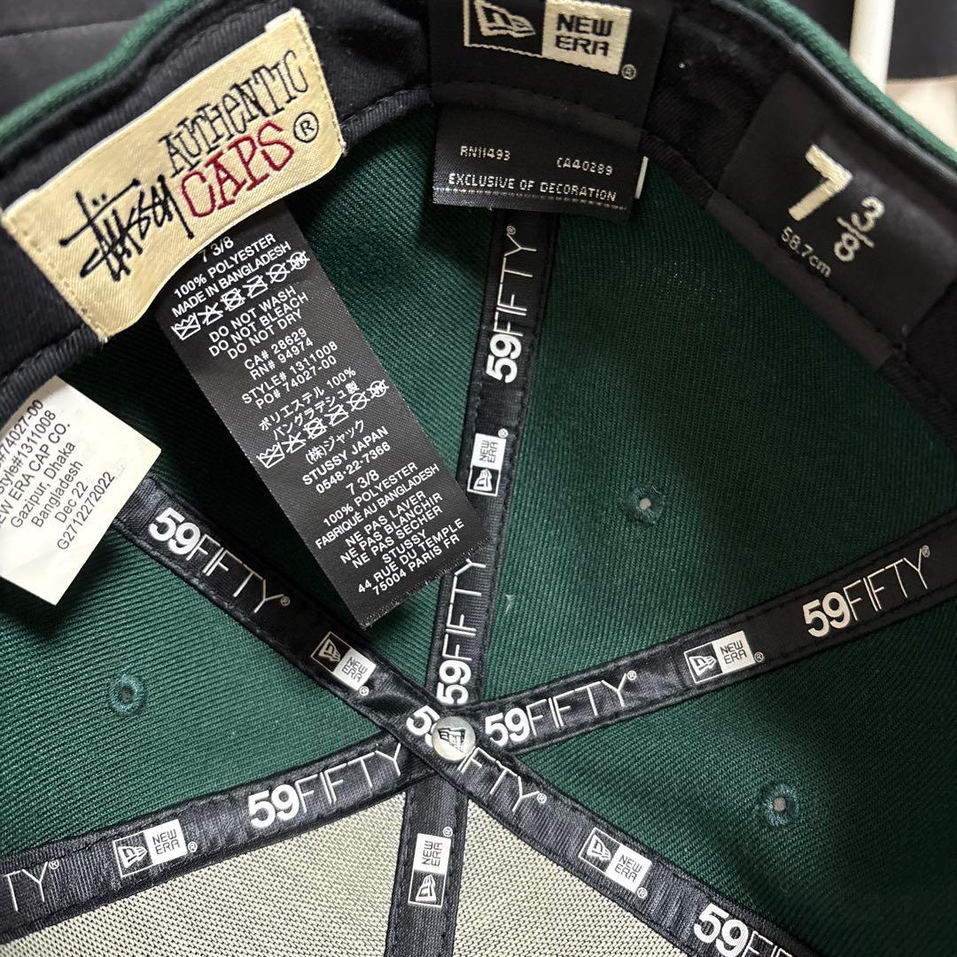 New Era 59FIFTY 緑色 キャップ 7 3/8