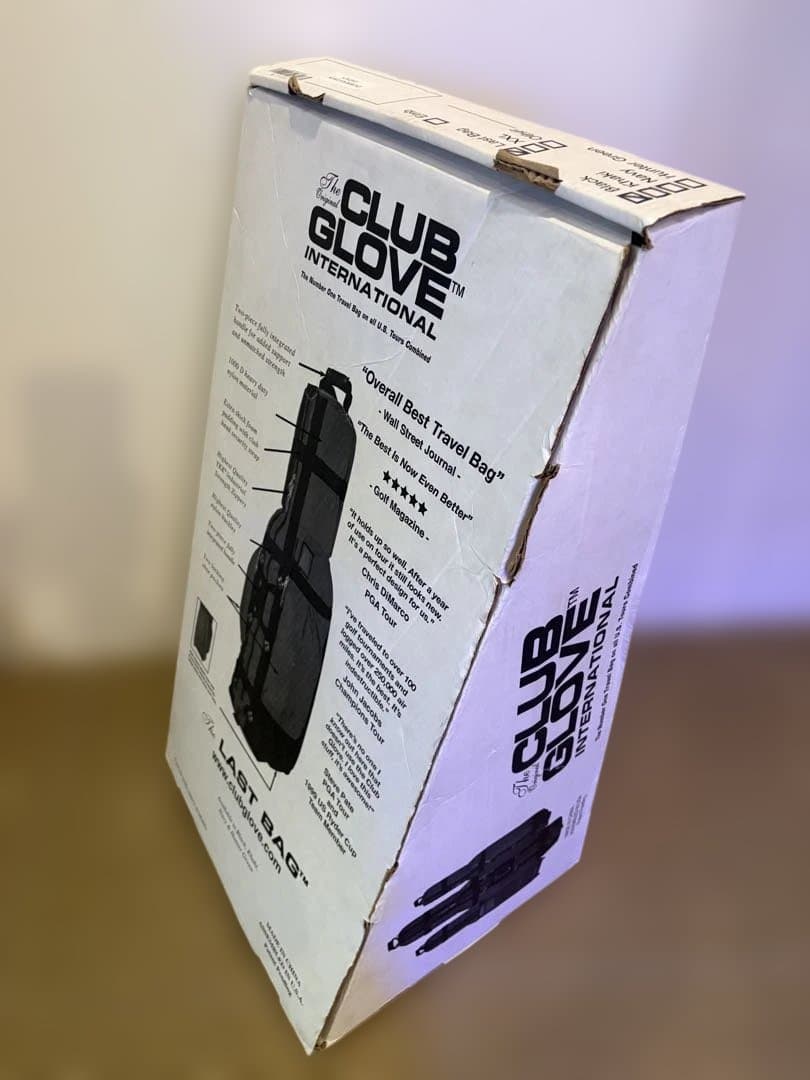 CLUB GLOVE INTERNATIONAL ブラック ゴルフバッグ