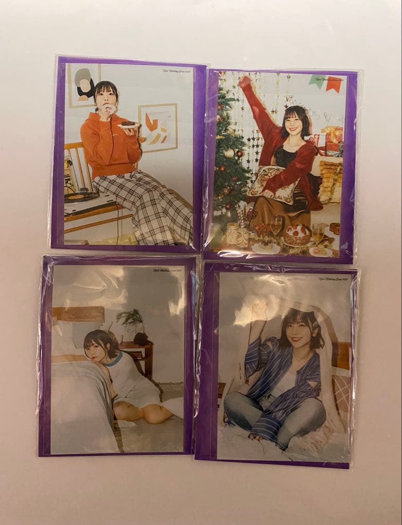 新品　愛美　バースデーイベント2023 缶バッジ&ブロマイド 4点セット
