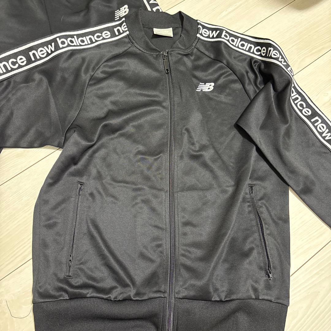 New Balance ジャージセット ブラック