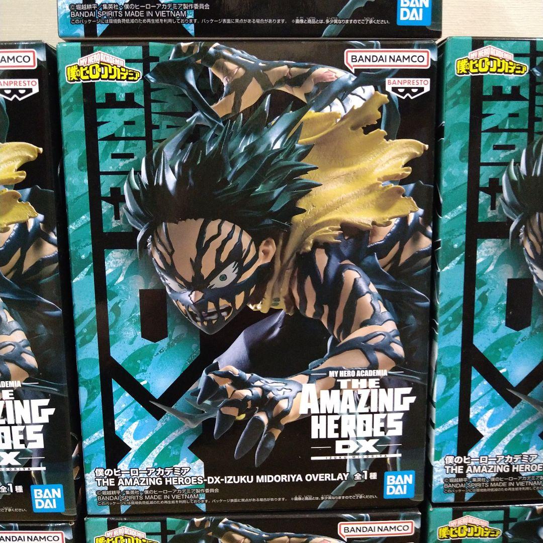 ヒロアカ　フィギュア　緑谷出久　デク　OVERLAY　7個セット