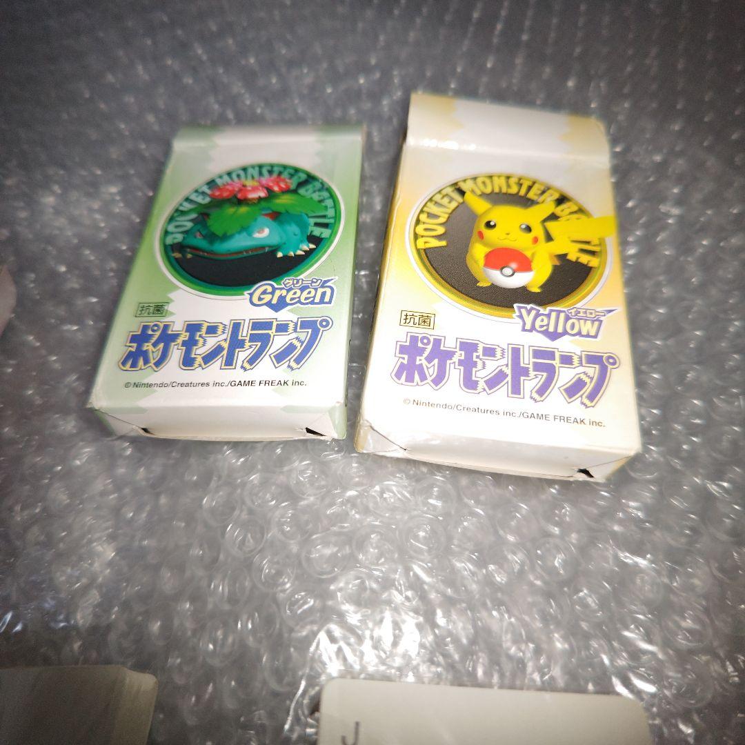ポケットモンスター　トランプ　ポケモン　4種　未使用　現状品