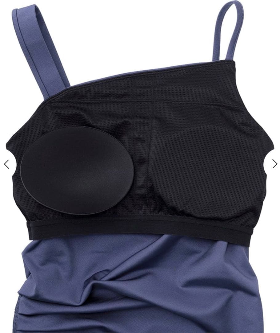 SUKALA シャインストレッチアシンメトリーチュニックM 新品