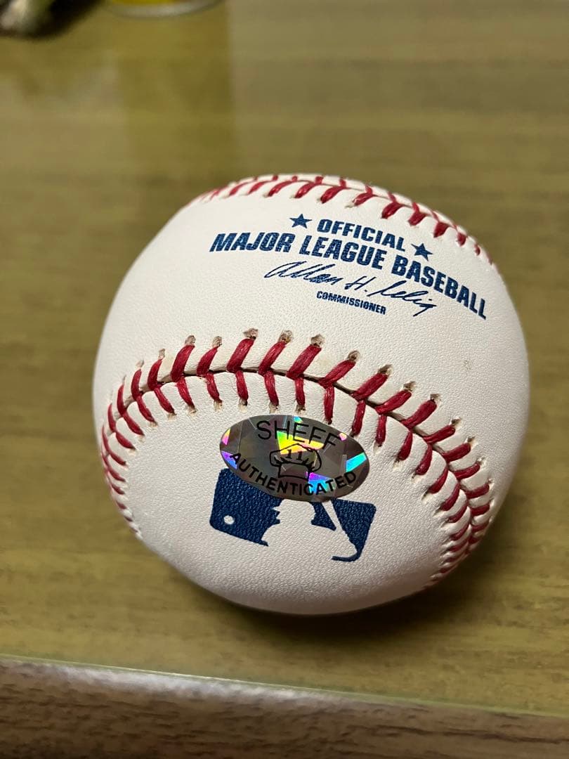 MLB。ゲイリー・シェフィールド、直筆サインボール。