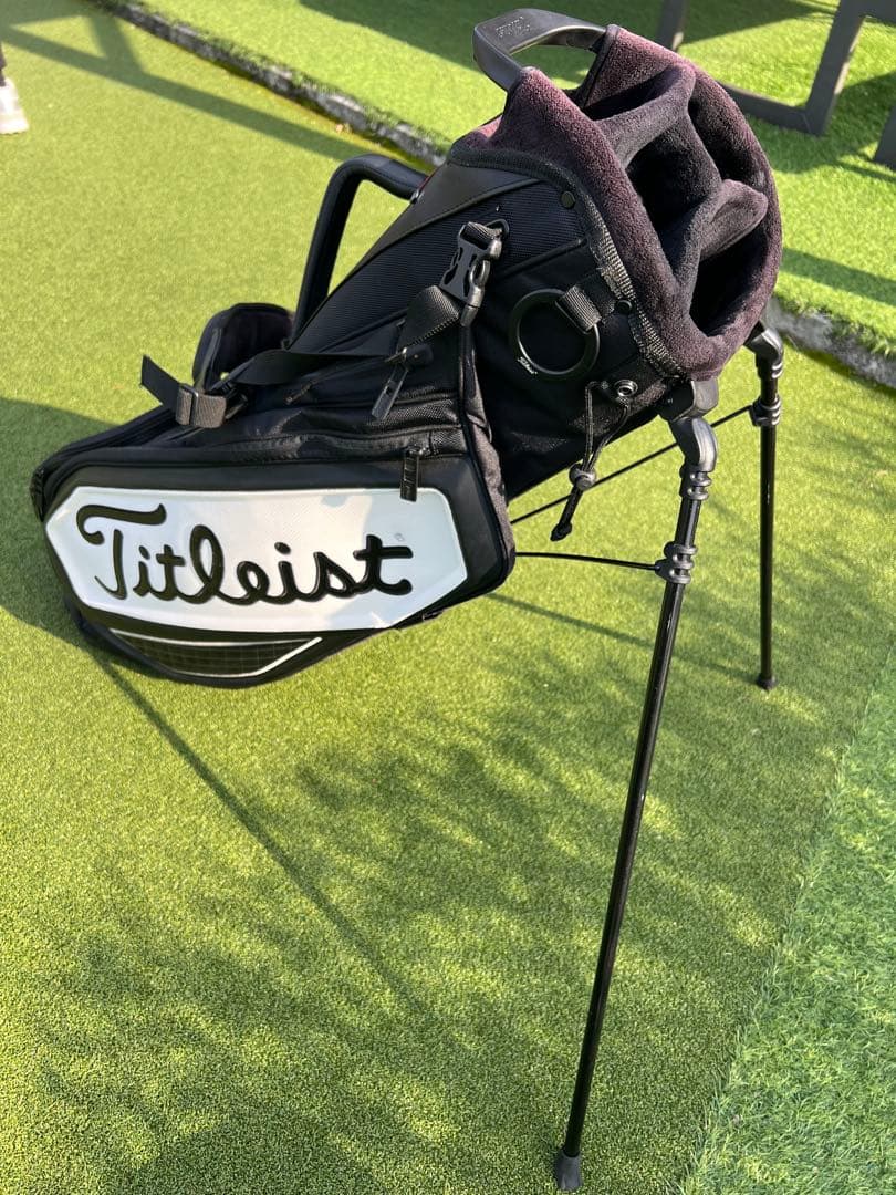 Titleist キャディバッグ スタンド付き