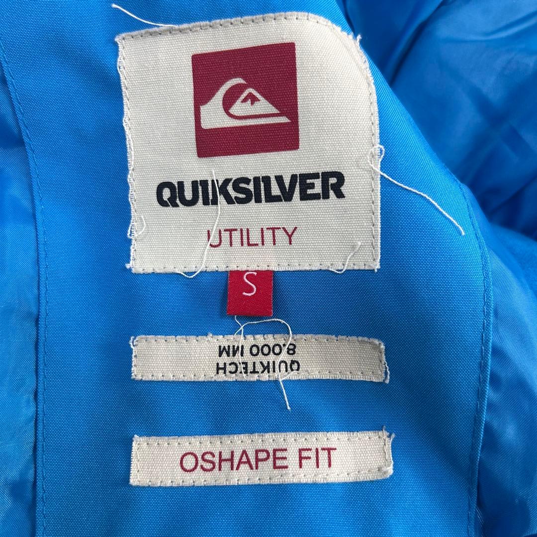 A802【美品】スノボウェア 上下セット QUIKSILVER DASEVEN