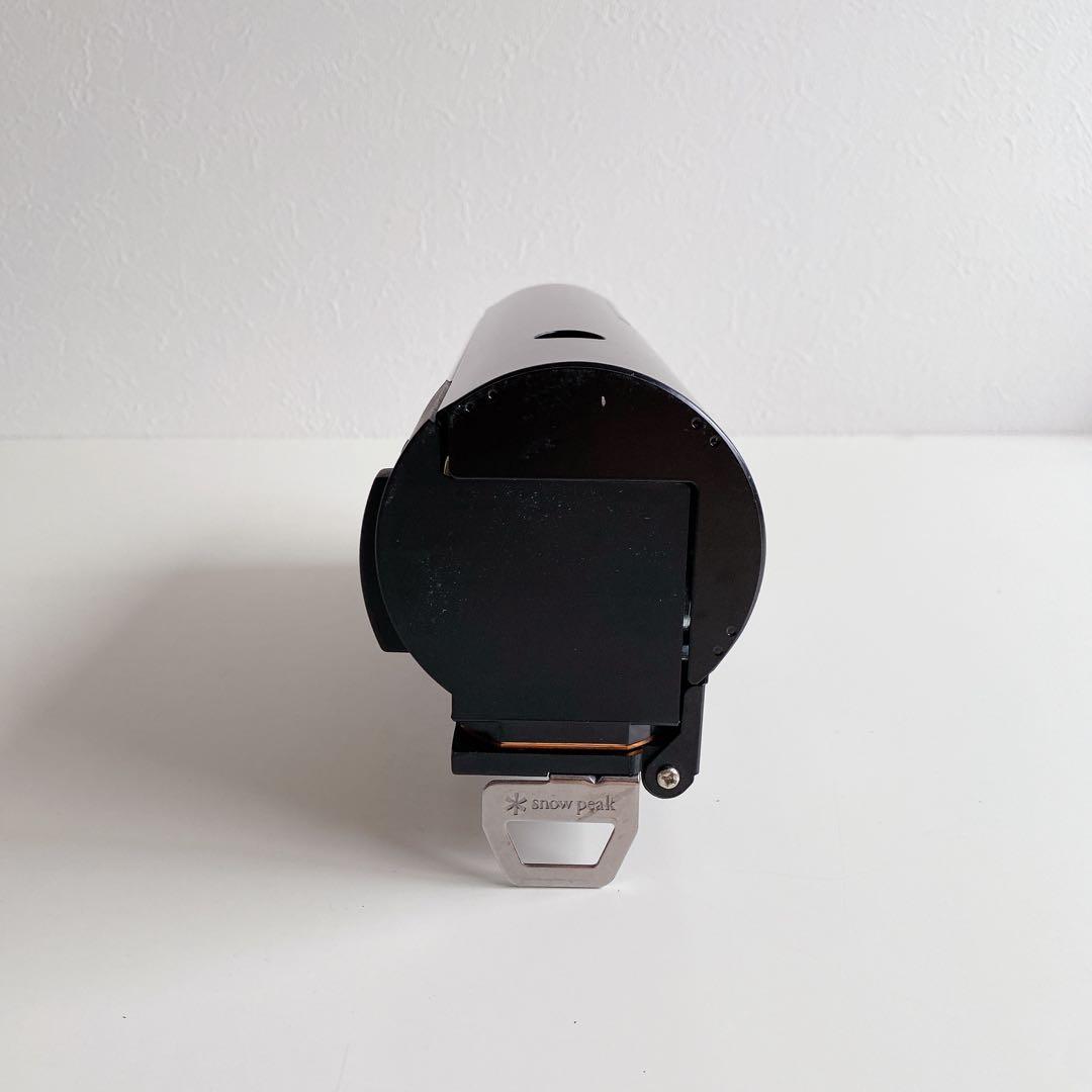 【美品】 peak &CAMPバーナー ブラック GS-600