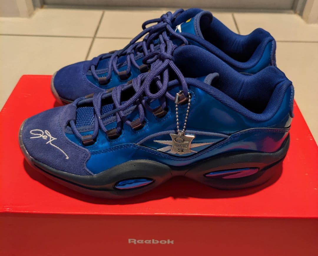 【美品】Reebok PANINI QUESTION LOW 27.5cm