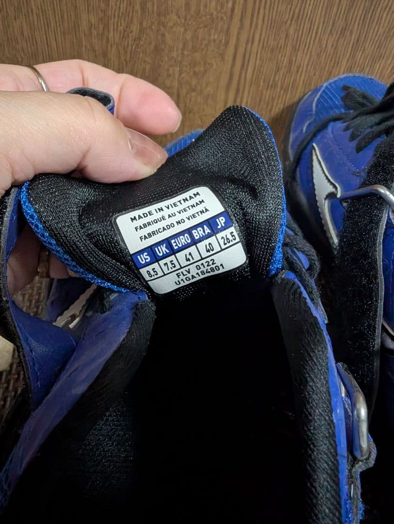 Mizuno FIELD GEO THスパイクシューズ 青26.5cm