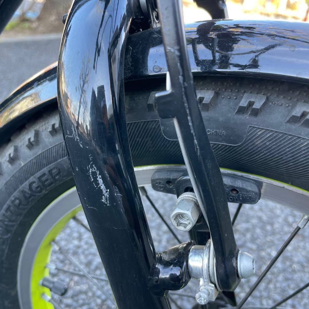 子供用自転車 16インチ Precaliber 身長99-117cm 泥除け付き