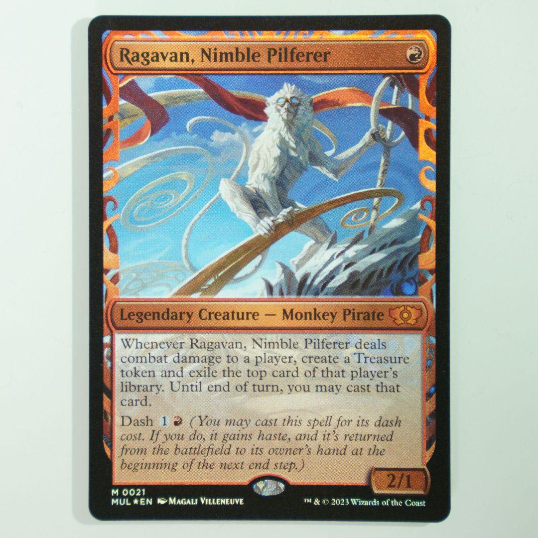MTG　敏捷なこそ泥、ラガバン 英語　foil