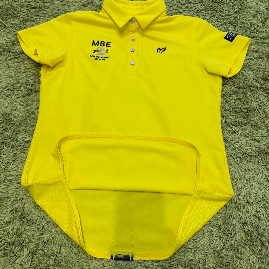 美品 マスターバニーエディション 半袖ポロシャツ tシャツ 黄色 サイズ0