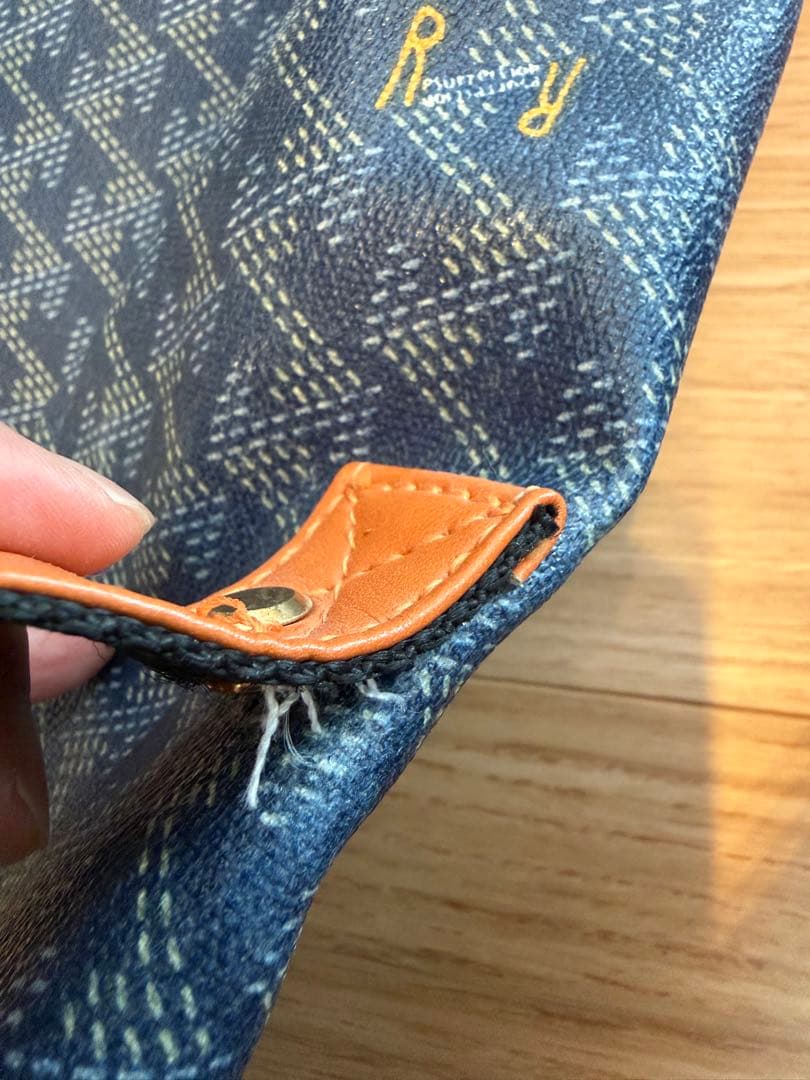レザレクション　ゴルフバッグ　ネイビー