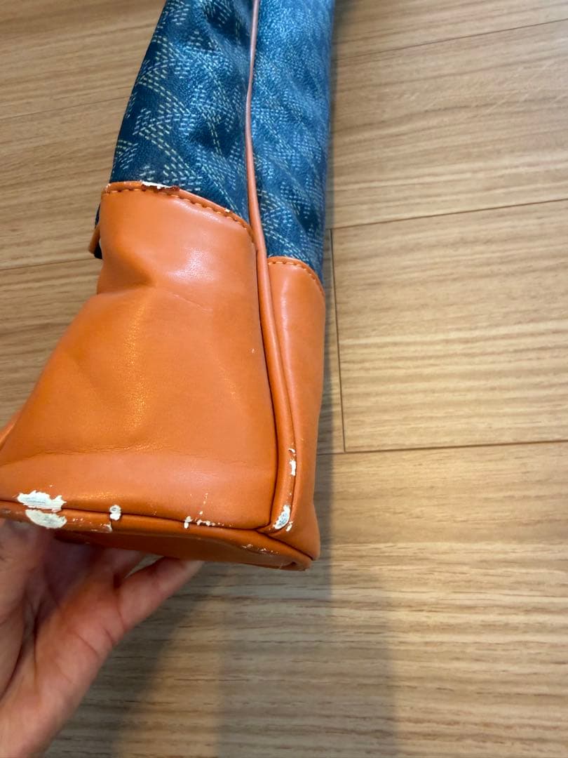 レザレクション　ゴルフバッグ　ネイビー