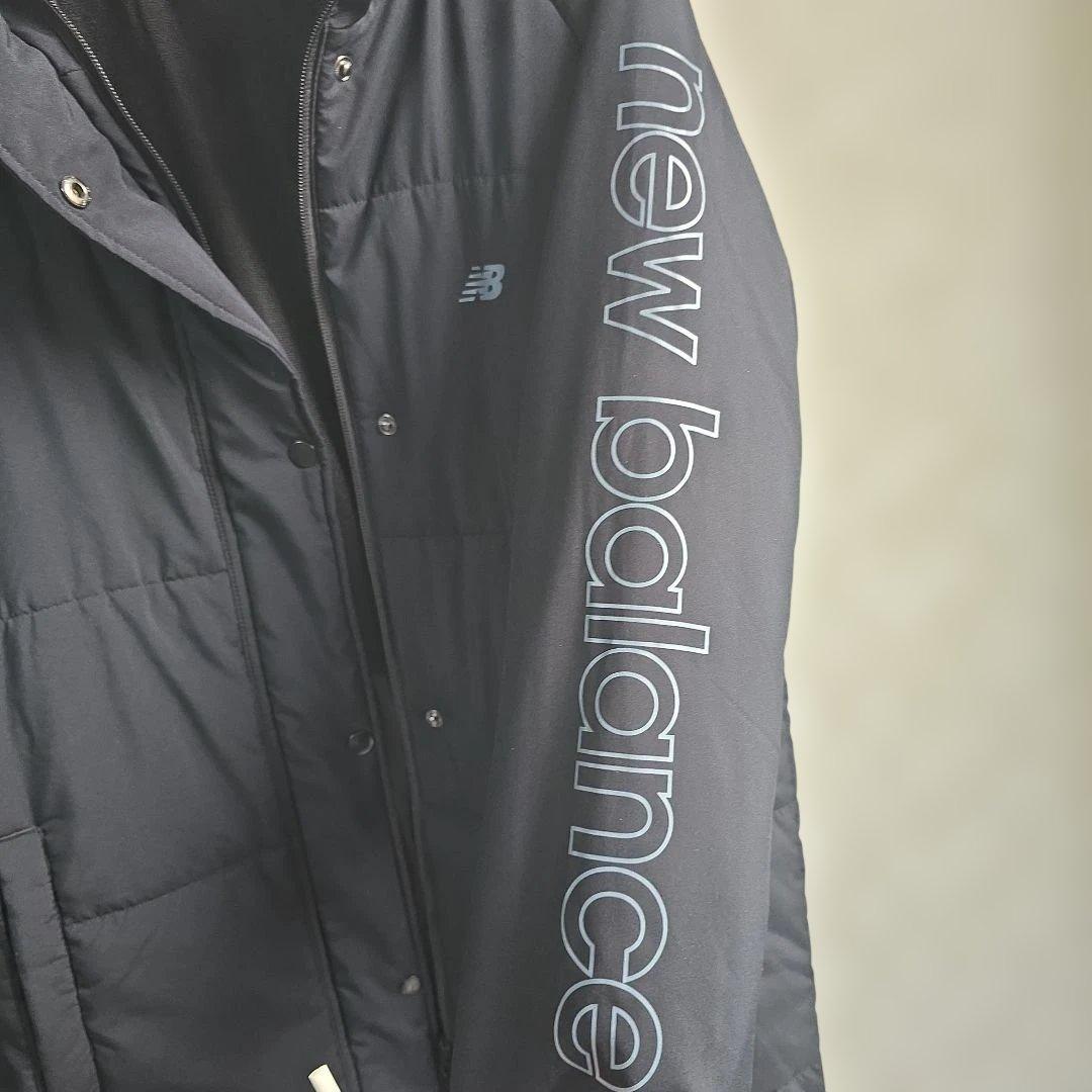 【極美品】New Balance ブラック ベンチコート　レディースM