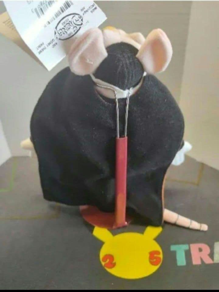 新品ディズニー【オリビアちゃんの大冒険】ビーンバッグぬいぐるみ　　４点セット　E