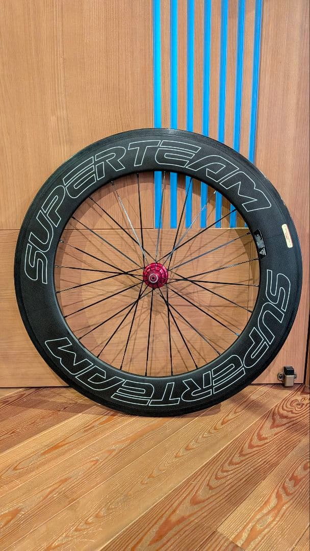 リア88mmSUPERTEAMカーボンディープリムホイール