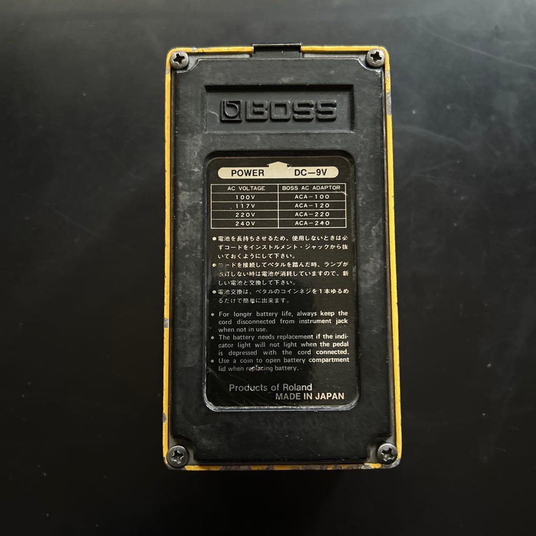 BOSS OD-1 クアッドオペアンプ　レイセオン　ロッドNO 7700