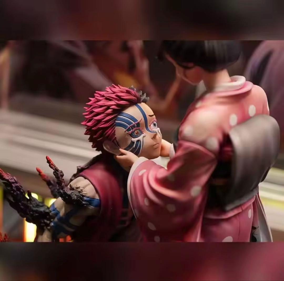 Kimetsuno Yaiba Akaza&Koyuki 和服フィギュア27cm