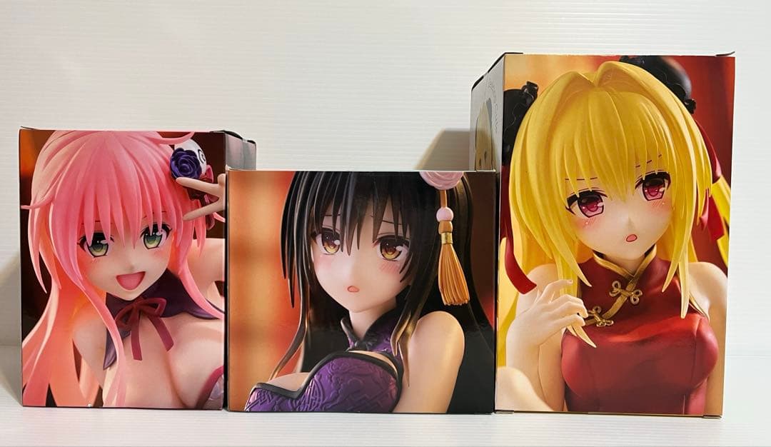 To LOVEるダークネス　Desktop Cute チャイナドレス 3体セット