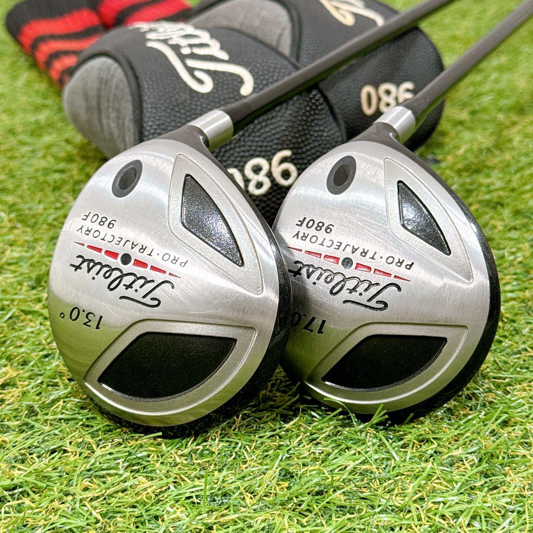 Titleist タイトリスト 980F フェアウェイウッド 2本 【K537】