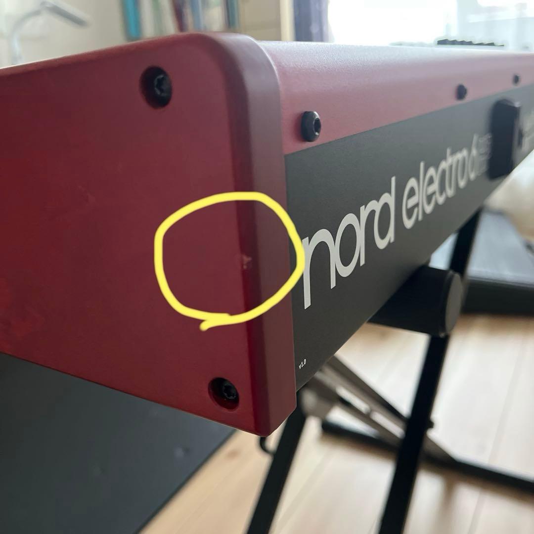 【美品】 nord electro 6 HP 73鍵盤　非純正ソフトケースつき