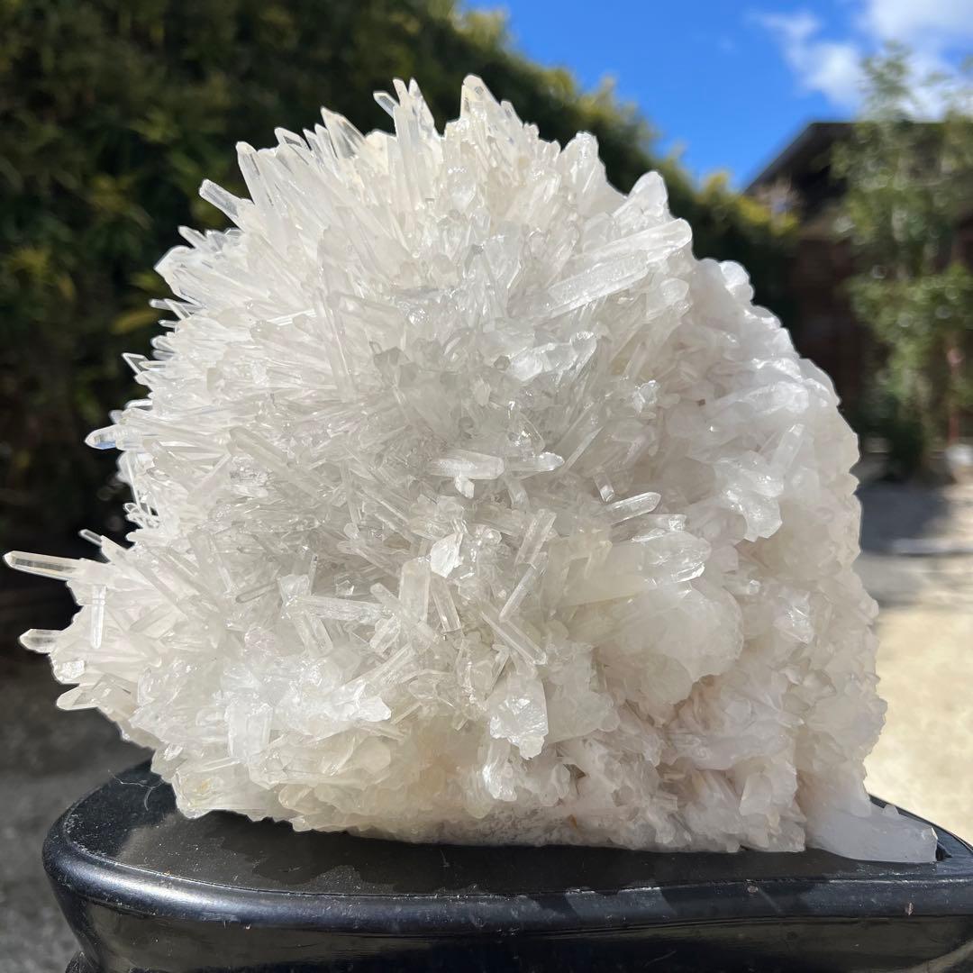 ✳️専用‼️トゲトゲ美美究極結晶✨キラキラ輝く極上特大クラスター✨水晶クラスター