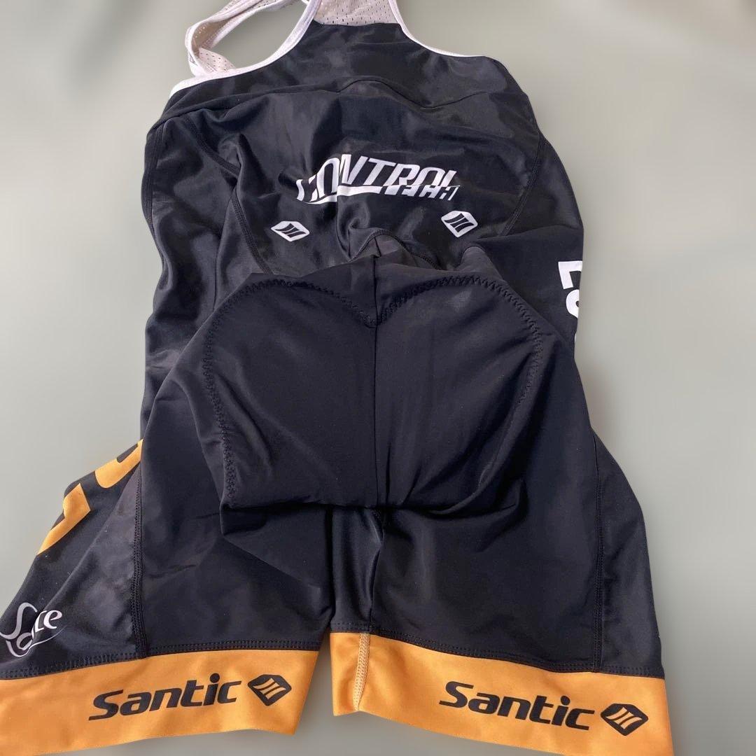 GUSTOサイクルジャージとビブショーツのセット　２ＸＬ