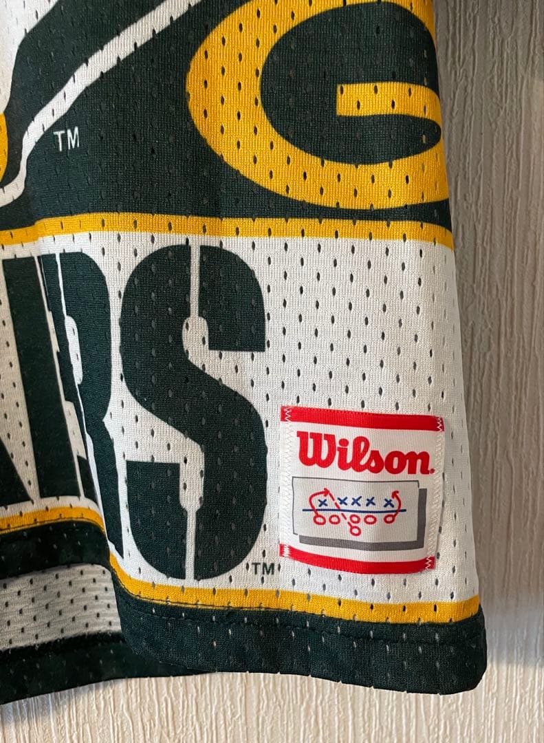 ビンテージ 90s NFL PACKERS メンズM ユニフォーム　ゲームシャツ
