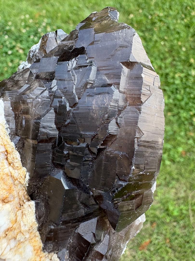 【匿名発送】スカルドゥ産　スモーキー水晶（カテドラル）