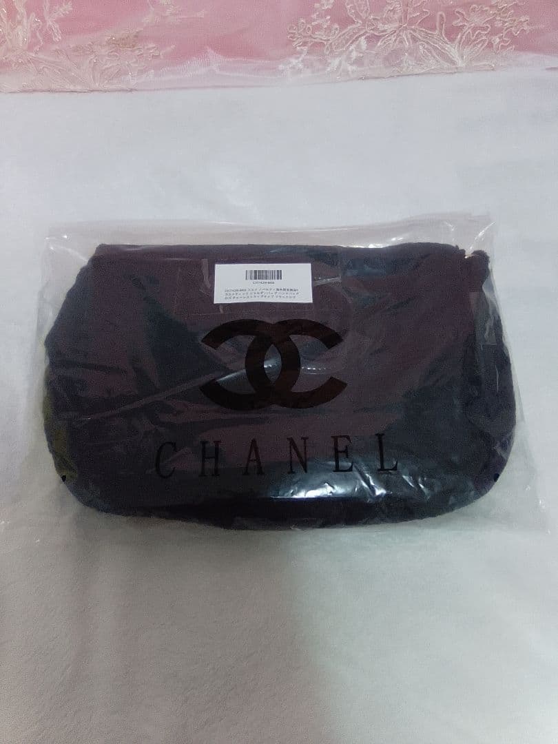 CHANEL ノベルティ ショルダーバッグ ブラックロゴ入り