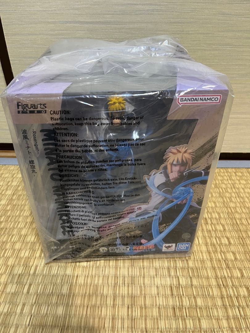 【新品未開封】フィギュアーツZERO 波風ミナト 螺旋丸 NARUTOナルト