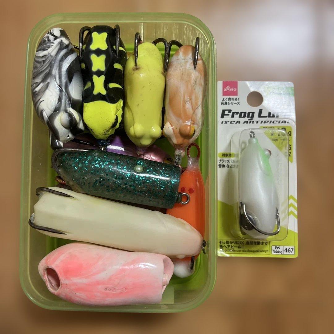 フロッグ　まとめ売り　雷魚　フロッグ　バス　ナマズ　スミス　ウィップラッシュ