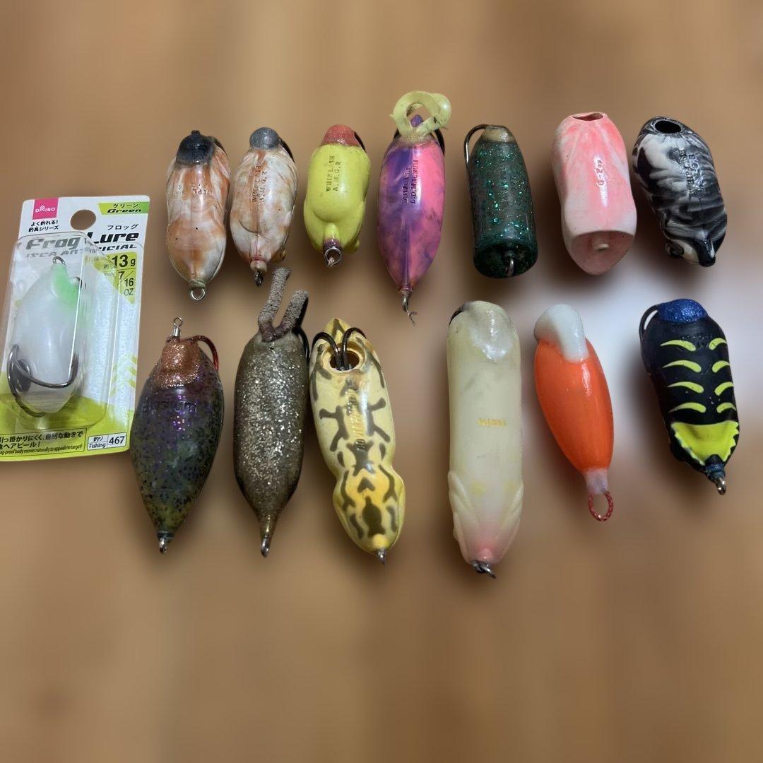フロッグ　まとめ売り　雷魚　フロッグ　バス　ナマズ　スミス　ウィップラッシュ