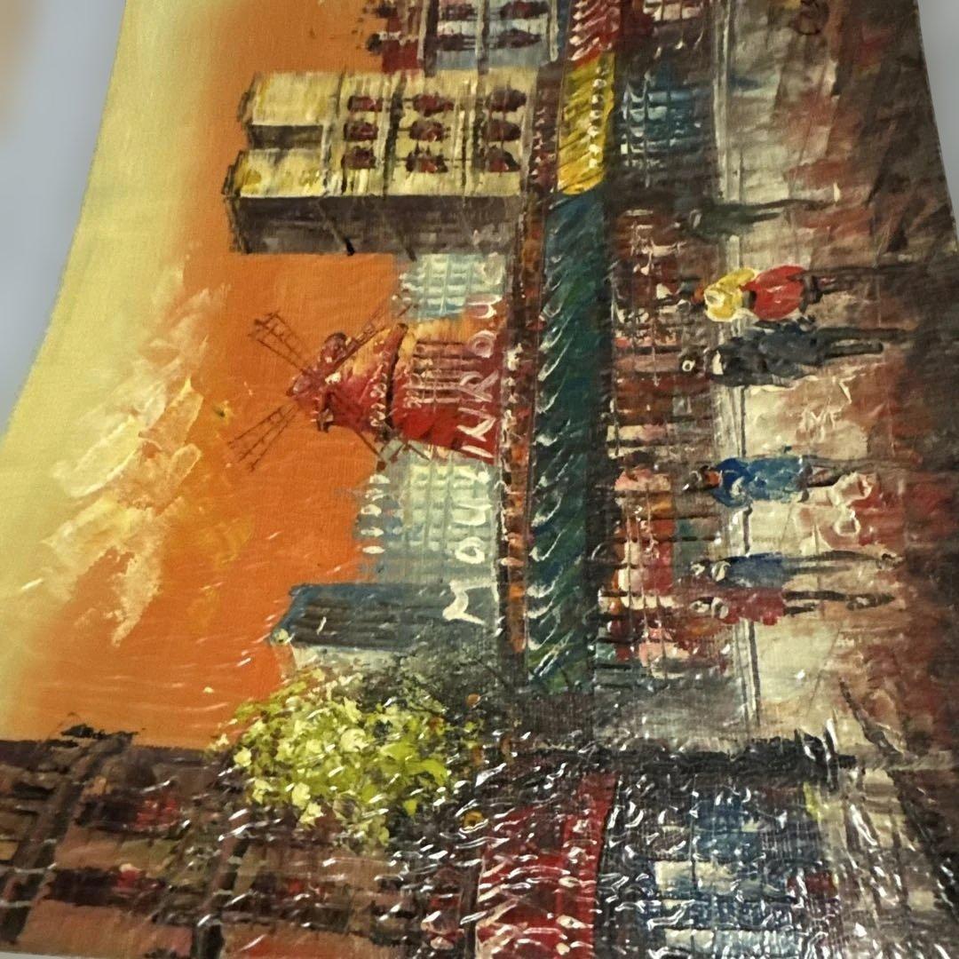 フランス パリ 路上画家 セーヌ川 ノートルダム 油彩画 2002