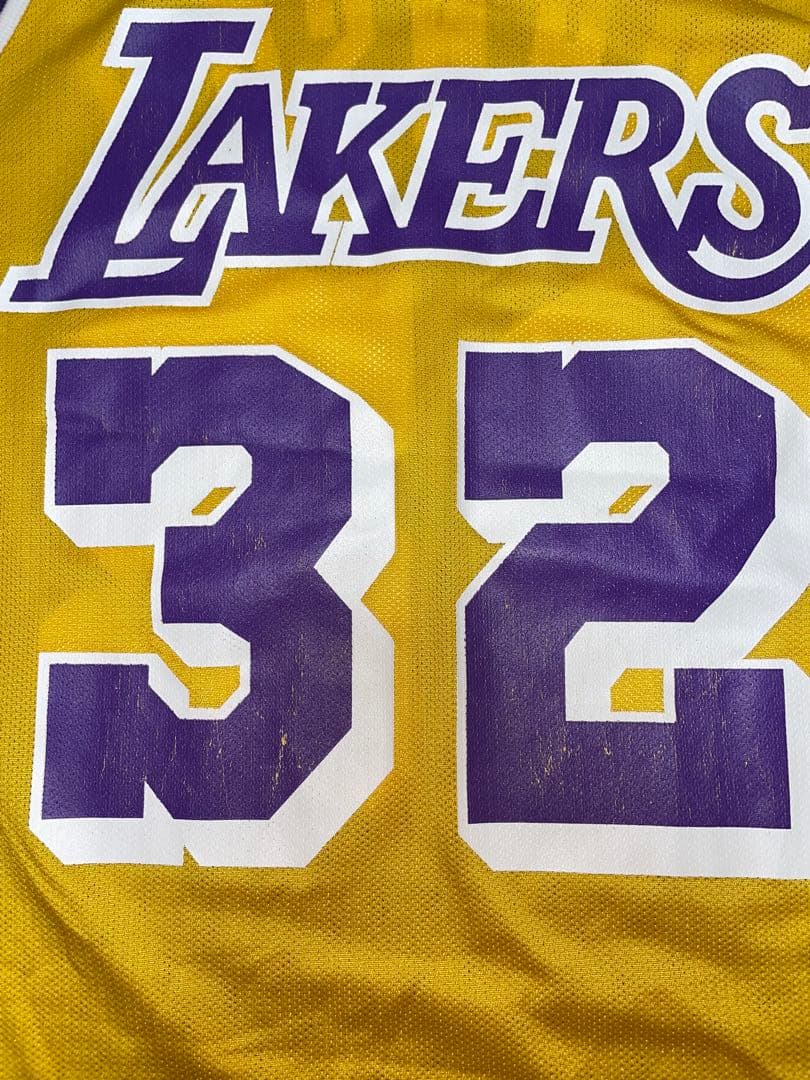 NBA レイカーズ マジック ジョンソン ユニフォーム チャンピオン レプリカ
