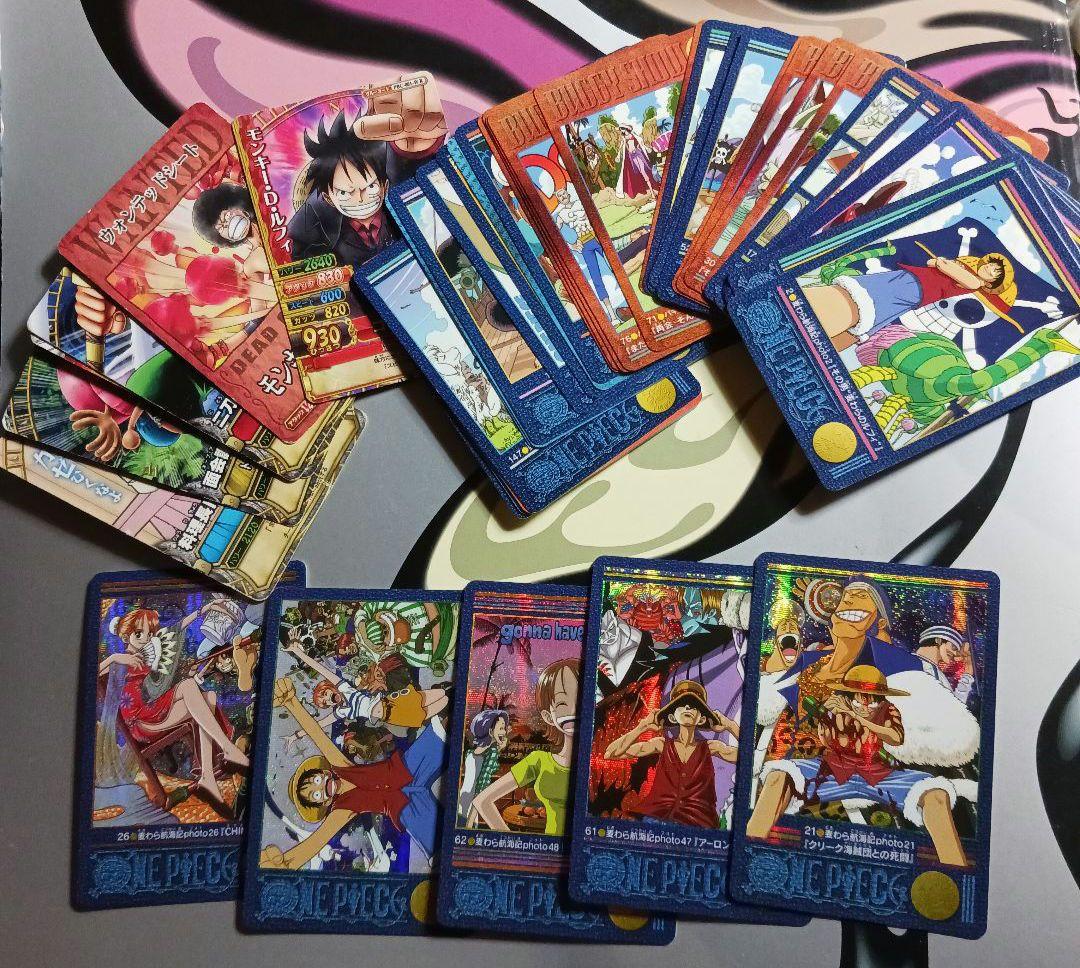 ～おまとめ大量～ ワンピース ビジュアルアドベンチャー 粒キラ5枚あり