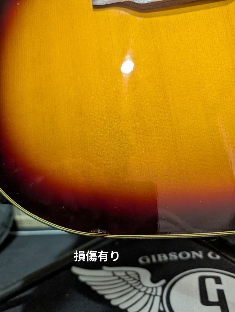 良音/Epiphone　PR-200E/VS 改チューナー付エレアコ　ケース付