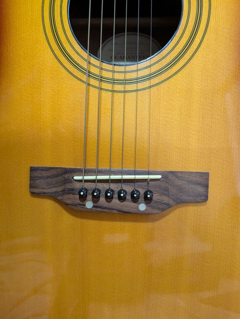 良音/Epiphone　PR-200E/VS 改チューナー付エレアコ　ケース付