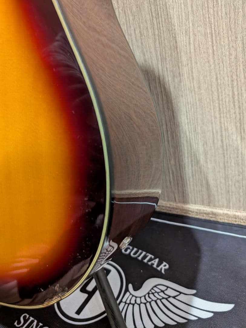 良音/Epiphone　PR-200E/VS 改チューナー付エレアコ　ケース付