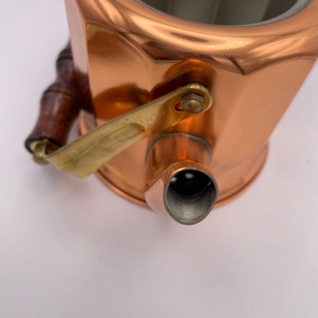 【純銅ケトル】カパーメイト ロワイヤル やかん　1.2L※未使用長期保管品②