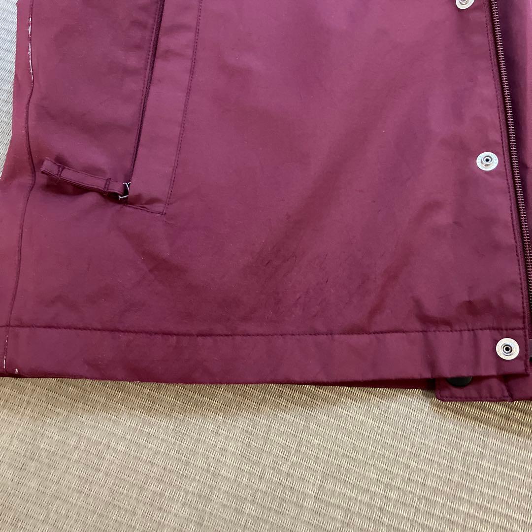 AA HARDWEAR バーガンディ フード付きジャケット L