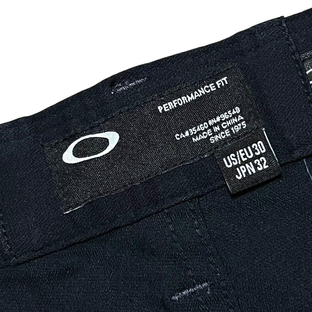 【完売品】【32】OAKLEY ゴルフ ストレッチパンツ ドクロ メンズ