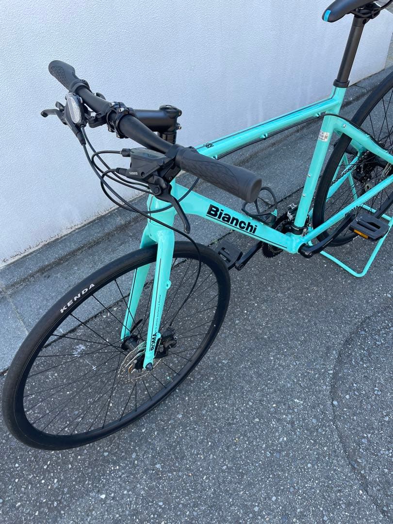 最終値下げ　Bianchi ROMA3 50サイズ　ディスクブレーキ　ライト付