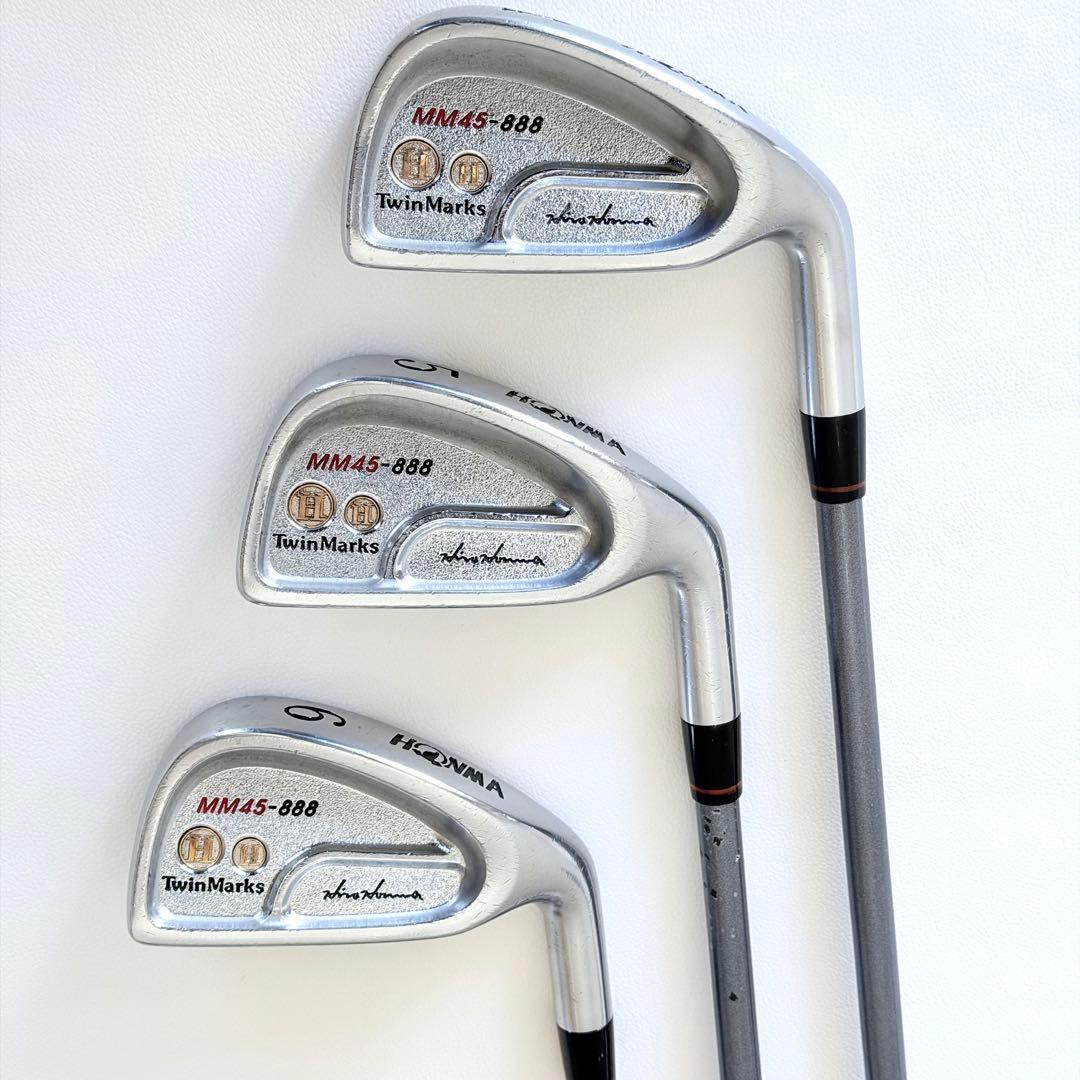ホンマ　ツインマークス　MM45-888 4-9番　アイアンセット　R