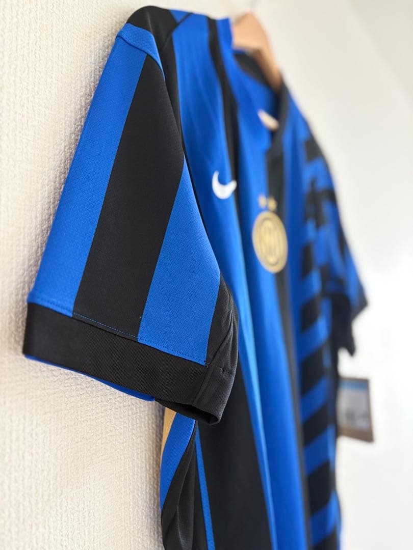【新品タグ付】インテル 24/25 プレマッチユニフォーム NIKE Ｌ　正規品