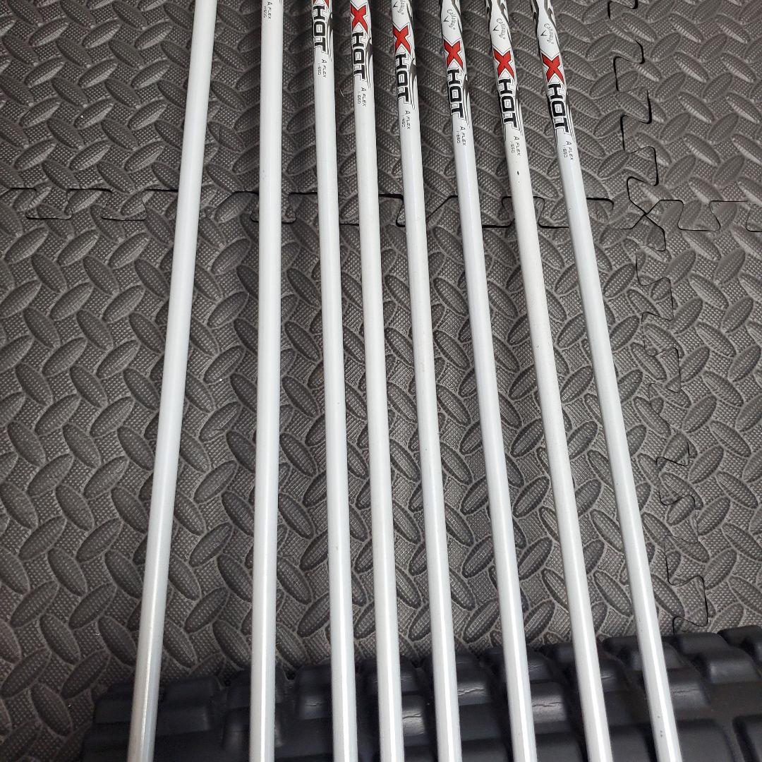希少 Callaway X HOT レフティ アイアン ユーティリティ 8本
