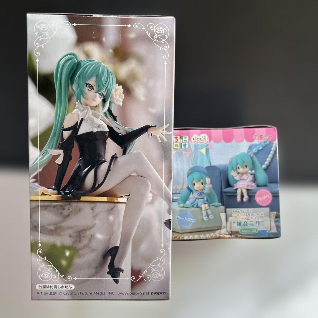初音ミクTrio-Try-iT Figureー ガンダム45周年白薔薇6体セット