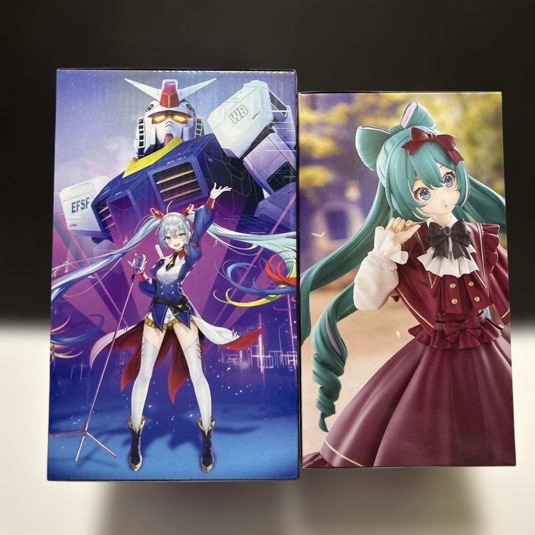 初音ミクTrio-Try-iT Figureー ガンダム45周年白薔薇6体セット
