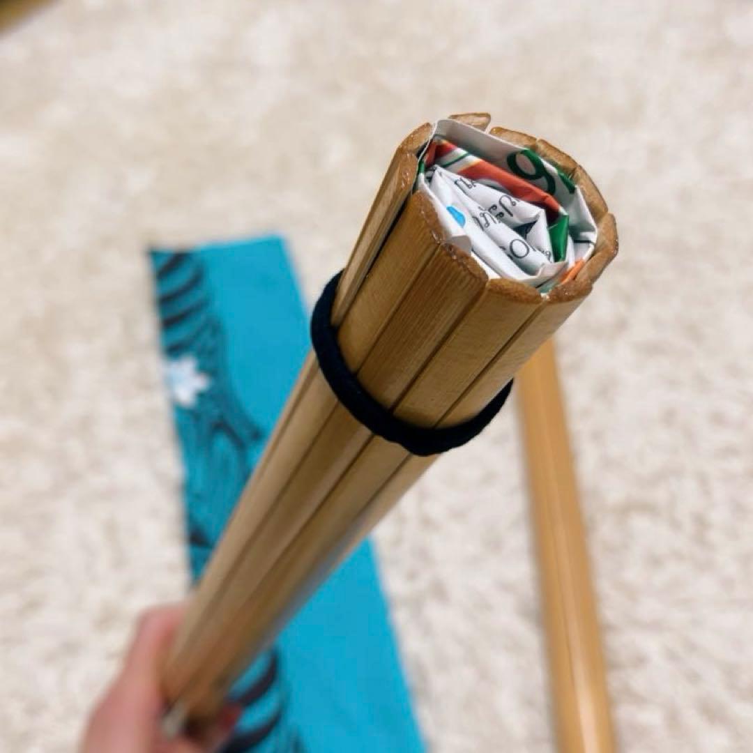 プイリ　50cm フラダンス用竹製楽器 収納袋付き